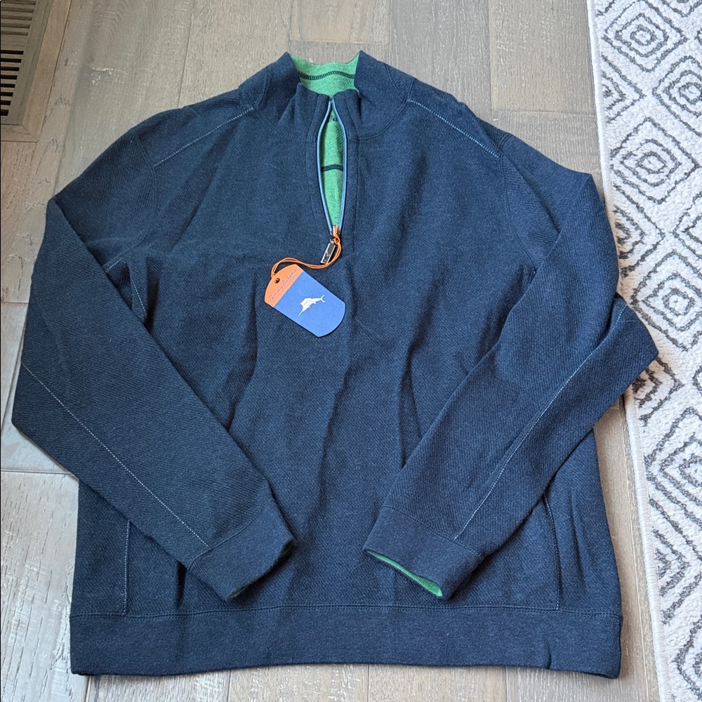 Tommy Bahama montego beach half zip sweatshirt